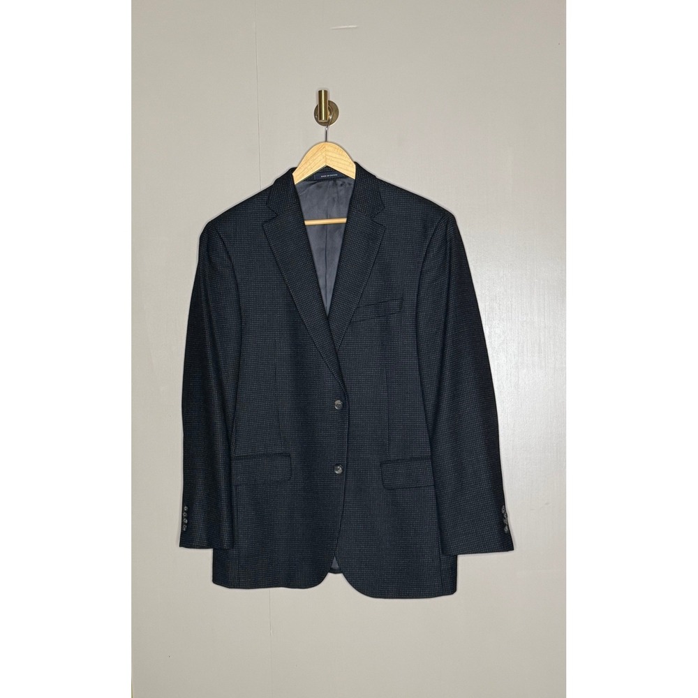 Cremieux Collection Wool Sport Coat Blazer Micro Check 40R Canada